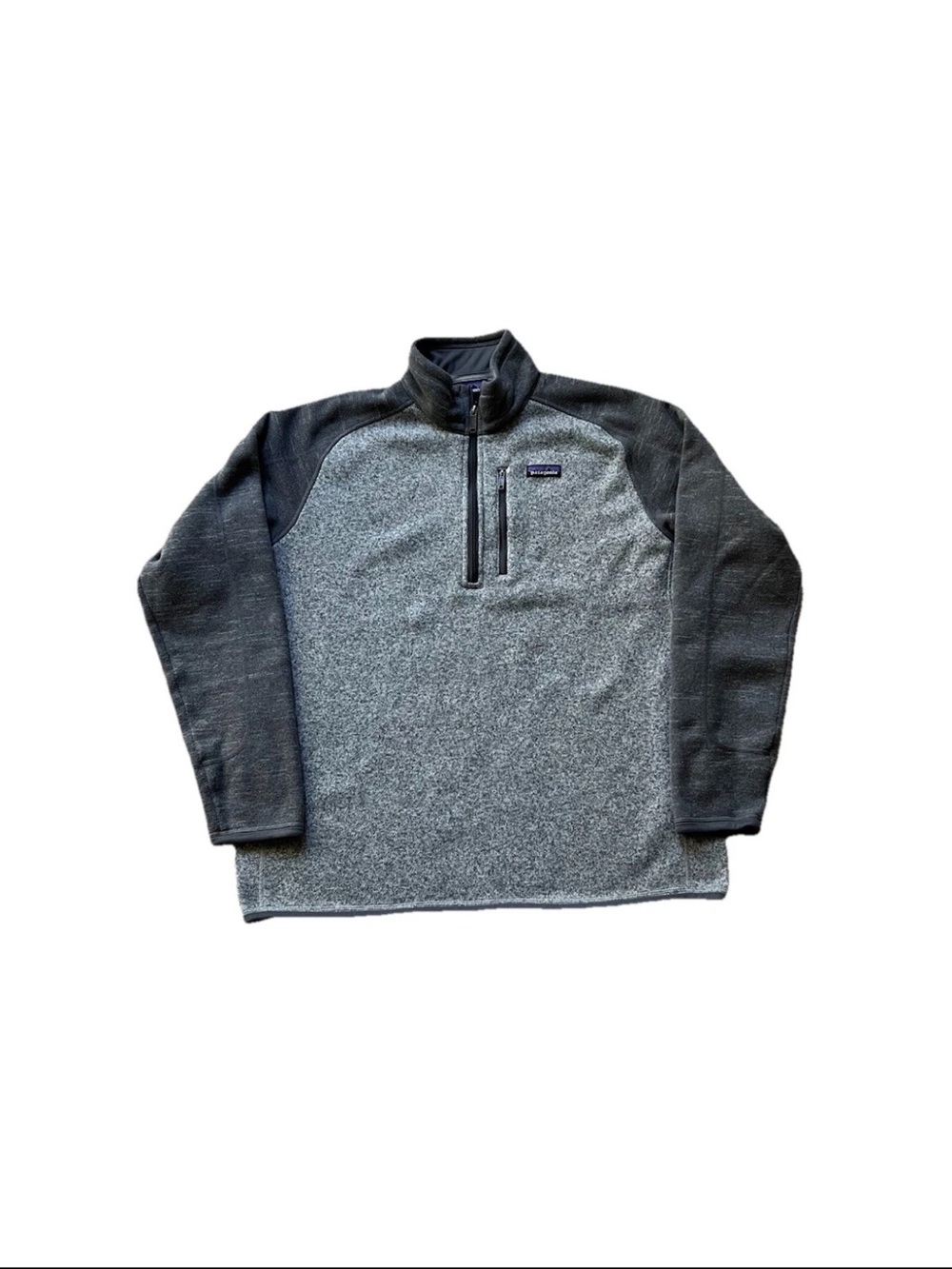Patagonia Men's Better Sweater 1/4 Zip Sweater Size XL Company Embroidery